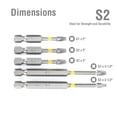 thumbnail image 4 of WorkPro 5-Pièce Jeu d’embouts carrés, 4 of 5