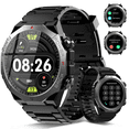 thumbnail image 1 of Refurbished Tikland 1.39 Smartwatch with Bluetooth for Men, Black, 1 of 3