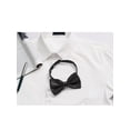 thumbnail image 5 of INSPIRE CHIC Accessoires de Nœud Papillon pour Homme Sangle Ajustable Formel Uni Smoking Pré-Noué Noir, 5 of 5