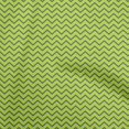 thumbnail image 1 of oneOone Polyester Spandex Green Fabric Chevron Sewing Material Print Fabric By The Yard 56 Inch Wide, 1 of 4