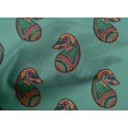 thumbnail image 4 of oneOone Cotton Poplin Fabric Paisley Block Print Sewing Fabric BTY 42 Inch Wide, 4 of 4