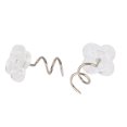 thumbnail image 4 of Twisted Pin, Stainless Steel 100Pcs Environmental Protection ABS Fixed Spiral Nail, For Sofa Interior Decoration Spiral Twisted Pin,Petal Twisted Pin, 4 of 8