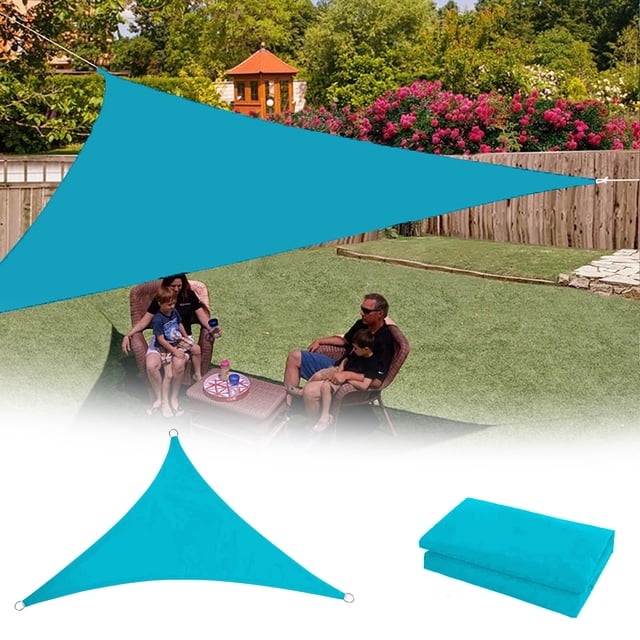 Sun Shade Triangle Sun Shade 95% Block For Patio Backyard Garden Outdoor Activities With Fixing Kit Microfiber Sofa Cover Garden Blanket L Shape Couch Cover