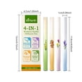 thumbnail image 3 of 6ml 4 In 1 Diffusion Pen Diffuser Pen for Energy Sleep Liver & Lung Support Lung Cleanse Plant Based (4 Stick) (4PCS)Makeup Organizers, 3 of 8