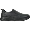 thumbnail image 4 of vangelo Professional Slip Resistant Men Slip On Work Shoe for Food Service Health Care Nurse JIMMY-3 Black, 4 of 7