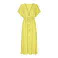thumbnail image 3 of Cache-maillots pour Maillots de Bain Femmes Robe Mode Femme Décontractée Printemps et Été Ajourée Plage Style Long Cache-Maillots Cache-Maillots pour Femmes en Liquidation, 3 of 5