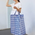 thumbnail image 3 of EGNMCR Organisateurs et Rangement de Garde-Robe, Sac de Rangement Polyvalent Sac à Lessive Robuste pour Bagages Anti-Humidité Valise Vêtements Couettes Meubles Couvertures Housse Lavable Sacs de Rangement, 3 of 4