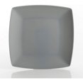 thumbnail image 4 of Gibson Home 16 Pc Melamine Dinnerware Plates, Bowls, & Cups, Grey (4 Pack), 4 of 7