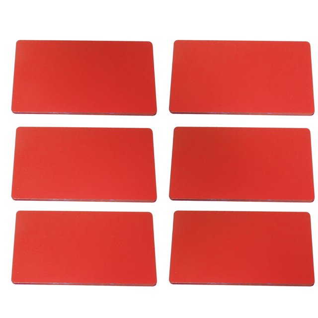 Name Card, Engraving 50PCS Visiting Card Waterproof For Personal Black,Blue,Red,Rose Gold,Green