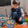 thumbnail image 3 of YIMWNYI Musical Toy Set Drum Sand Hammers Instrument Early Learning Percussion Instrument, Safe ABS Plastic Newborn Gift, Engaging Multi Sensory Play Experience, Ideal for Home Play and Gifting, 3 of 6