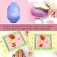 thumbnail image 4 of Hole Punch Paper Punchers Scrapbooking Consistent Design Cards Effortless Art Easy and Fast Manual Tools Multiple Types DIY Kids four-leaf clover, 4 of 5