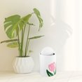 thumbnail image 4 of SHOWERORO Garbage Can With Lid Tulip Shape For Homeowners 1Pcs, 4 of 8