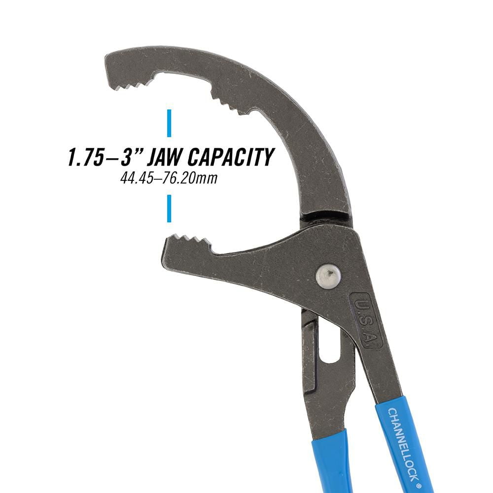 CHANNELLOCK 9" filtre à huile/pince en PVC