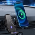 thumbnail image 4 of Yhmxh Electronics Phone Accessories Wireless Car Charger For All Smartphones,15W Fast Charging,Auto-Clamping Car Wireless Charger A-ir Vent Car Phone Mount Wireless Charging, 4 of 4