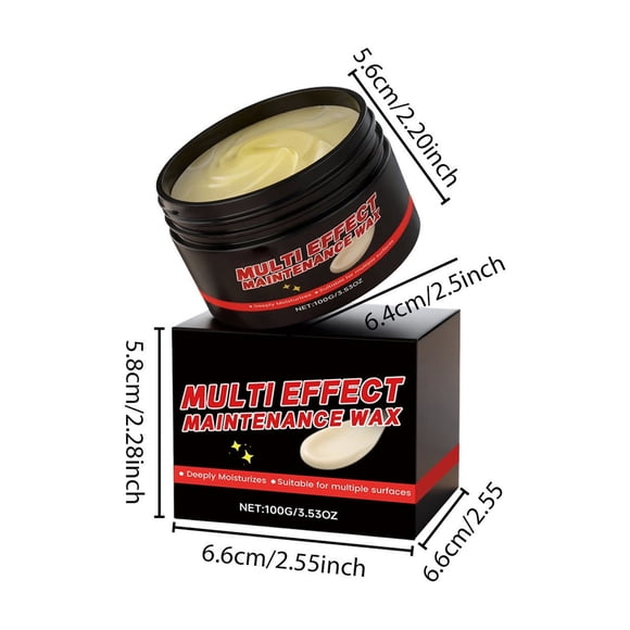 Floor Wax for Wood Floors Daily Care Polish Protect Restore Shine 100G