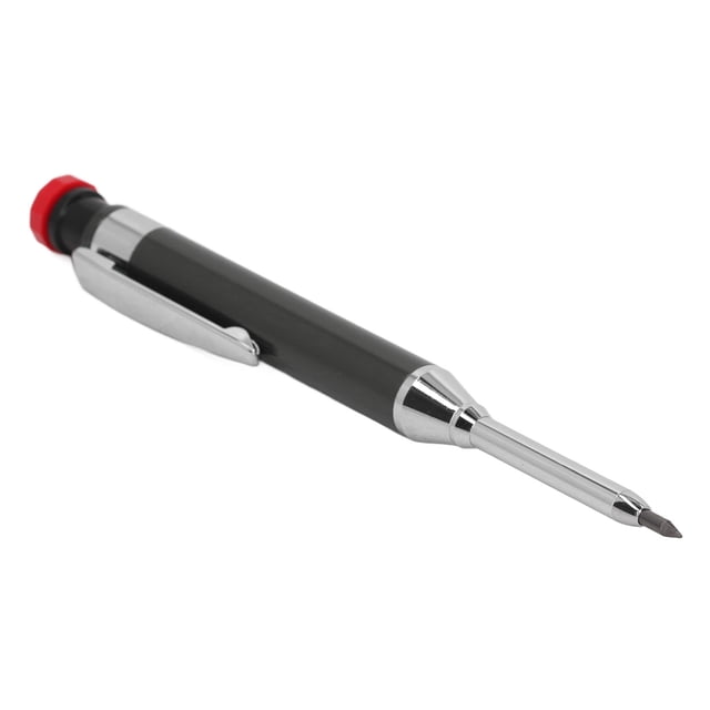 Carpenter Pencil Kit Mechanical Carpenter Pencils Kit 1 PCS Pencils 12 Refill With Storage Box For Construction Clamps
