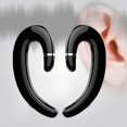 thumbnail image 3 of Bluetooth Ear Hook Auto Pairing Handsfree Stereo Earpiece for Driving Sports Black, 3 of 8