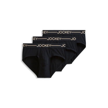 Jockey Men's Organic Cotton Stretch Brief - 3 Pack
