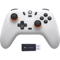 thumbnail image 1 of GameSir Nova Lite Wireless Controller 2.4G Bluetooth Gamepad for Windows PC iPhone Android Switch Steam Deck Hall Effect Triggers Turbo Rumble - White, 1 of 7