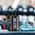 thumbnail image 4 of Gobelet d'Eau Grande Capacité, Bouteille d'Eau Transparente avec Poignée, Bouteille d'Eau d'Un Gallon avec Paille, Bouteilles d'Eau Sport Étanches, Grandes Cruches d'Eau Portatives, Contenant d'Un Gallon Réutilisable pour le Gym, la Randonnée en Plein Air, 4 of 8