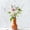 A, variante sur Fleurs en Tissu Maillé Délicat pour la Maison, Arrangements Floraux Élégants et Réalistes avec Pétales Réalistes