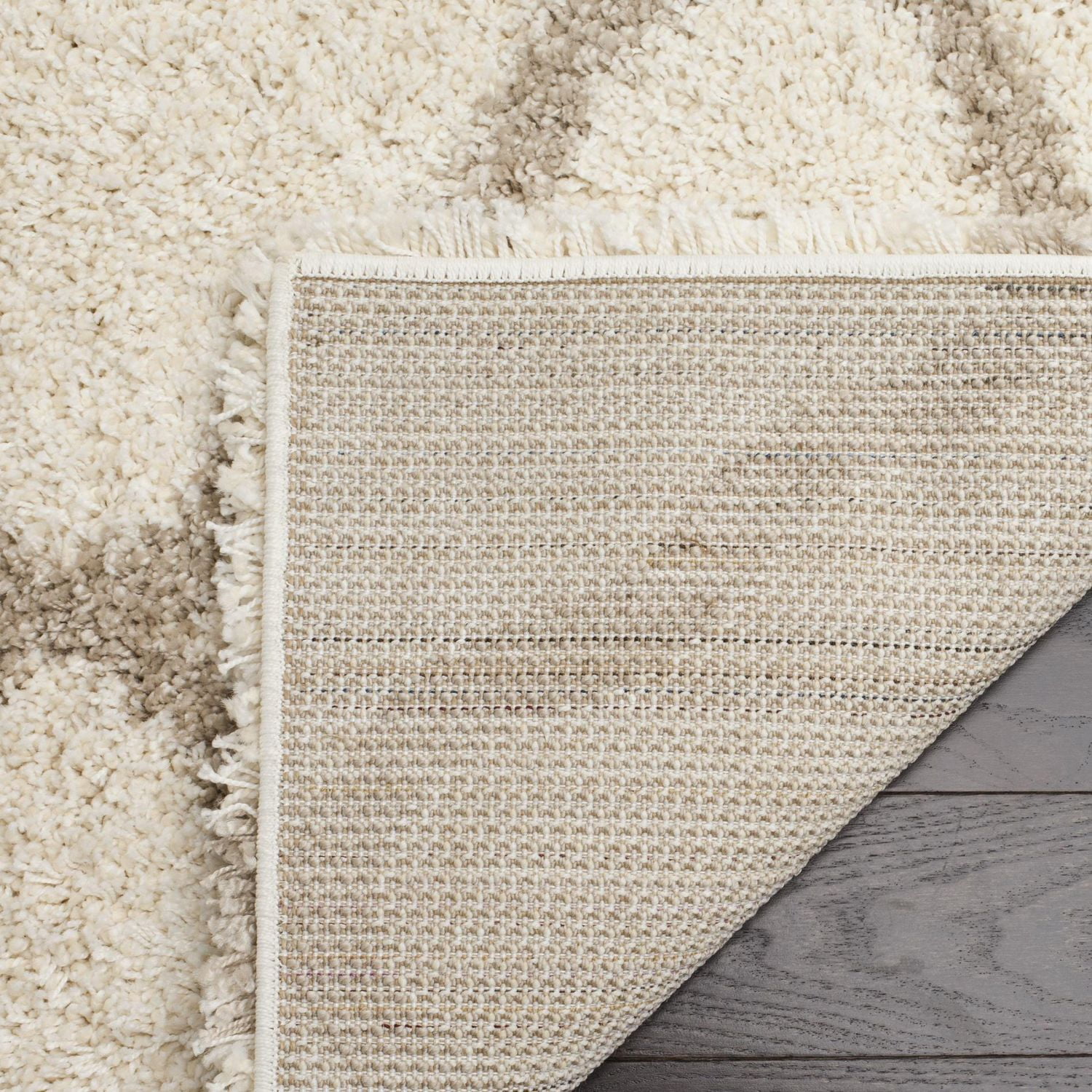 Safavieh Hudson Aline Tapis Géométrique Shag