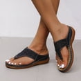 thumbnail image 2 of Sandales de Plage d'Été pour Femmes, Pantoufles à Talon Compensé, Sandales Décontractées, Sandales de Plage, Chaussures pour Femmes, 2 of 9