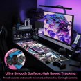 thumbnail image 3 of Fluid Pattern Gaming Mouse Pad - 35.4x15.7inch Large Extended Computer Mouse Mat, Full Desk Mousepad for Gaming, Office, Home, Non-Slip Rubber Base, 3 of 6