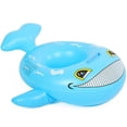 thumbnail image 1 of Whale Shark Baby Swimming Ring with Handle Inflatable Swimming Aid with PVC Swimming Seat for Baby Kids, 1 of 9