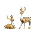 thumbnail image 1 of Wweixi Figurine Decoration Add Charm And Unique Style To Home Handmade Crafts General deer/silver 1Set, 1 of 6