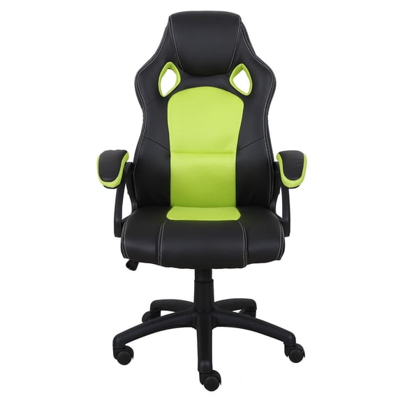 Fauteuil de jeu Jade, noir/vert