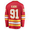 thumbnail image 2 of Nazem Kadri Calgary Flames NHL Fanatics Breakaway Home Jersey, Medium, 2 of 2