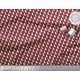 thumbnail image 3 of Soimoi Red Rayon Fabric Duck Bird Printed Fabric 1 Yard 56 Inch Wide, 3 of 3