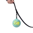 thumbnail image 2 of One Paw, Rubber Holder with Tennis Ball for Dogs, Play Fetch, Green, 2 of 7
