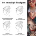 thumbnail image 2 of HUGFEGWE 100 Pcs Ruban Invisible pour Lifting du Visage, Ruban Mince Imperméable pour Rides et Lifting des Yeux pour Peau Saggy CJB91-64938, 2 of 8