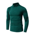 thumbnail image 1 of Chandail à Col Roulé Automne/hiver pour Hommes, Couleur Unie, Manches Longues, Couche de Base, 1 of 1