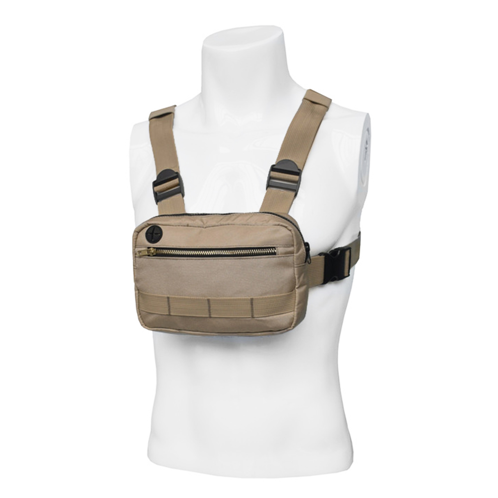 Amdohai Multifunctional Chest Rig Shoulder Bag Pack Mobile Phone Holder Bag Case Outdoor Running Camping Hiking