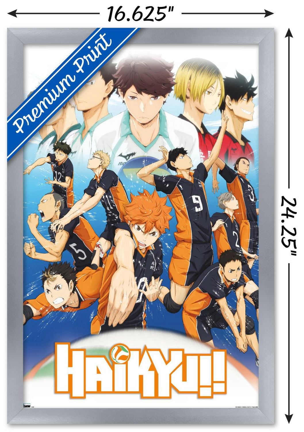 Haikyu!! - Key Art Wall Poster