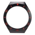 thumbnail image 2 of Watch Wristband Screen Protector Shell, Plastic Lightweight  Wear Resistance Universal Watch Protector Shell Frame  for  GT2e Black+White,Black+Red,Black+Blue, 2 of 7