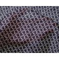 thumbnail image 4 of oneOone Silk Tabby Fabric Geometric Kasuri Printed Fabric 1 Yard 42 Inch Wide, 4 of 4