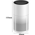 thumbnail image 2 of Air Purifiers, Air Purifiers H13 Grade HEPA Filter Element Effectively Purifies, Removes Smoke and Dust with USB Smart Air Purifier for Car, Living Room (Tower), 2 of 5