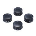 thumbnail image 1 of 4pcs Speed Tone Control Knobs for Gibson Les Paul Guitar Replacement Electric Guitar Parts Black, 1 of 7