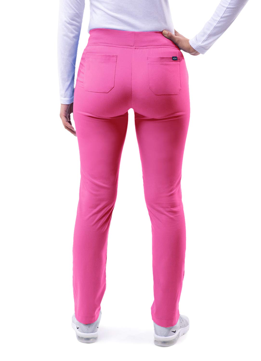 Adar Pro Sarraus pour Femmes - Pantalon de Sarrau de Yoga Ajusté