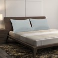 thumbnail image 2 of PiccoCasa Microfiber Pillowcases 2 Pcs with Embroidery Zipper Light Gray Standard, 2 of 7