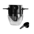thumbnail image 4 of veasfak Paperless Pour Over Coffee Maker, Mesh , Coffee Accessories for the Office Black, 4 of 9
