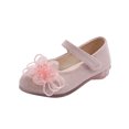 thumbnail image 2 of LSLJS Girl's Sandals Spring And Girls Tassel Pearl Flower Small High Heels Small Leather Shoes, Kid Shoes, 2 of 7