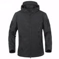 thumbnail image 1 of tumgatte Men's Warm Fleece Skin Soft Outdoor Solid Color Jacket Up to 60% off, 1 of 7