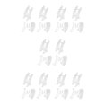 thumbnail image 3 of Decodeary 4pack/lot Easy Cleaning Ballpoint Pen Display Stand Unique Durable Plastic Transparent Color 5Set, 3 of 6