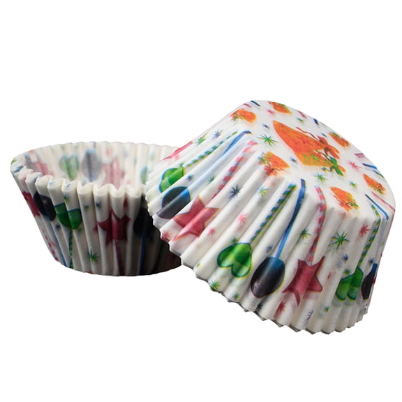 RXIRUCGD Moules en Papier pour Gâteaux Haute Résistance Résistants à l'Huile Ustensiles de Pâtisserie Papier de Cuisson Pvc Gâteau
