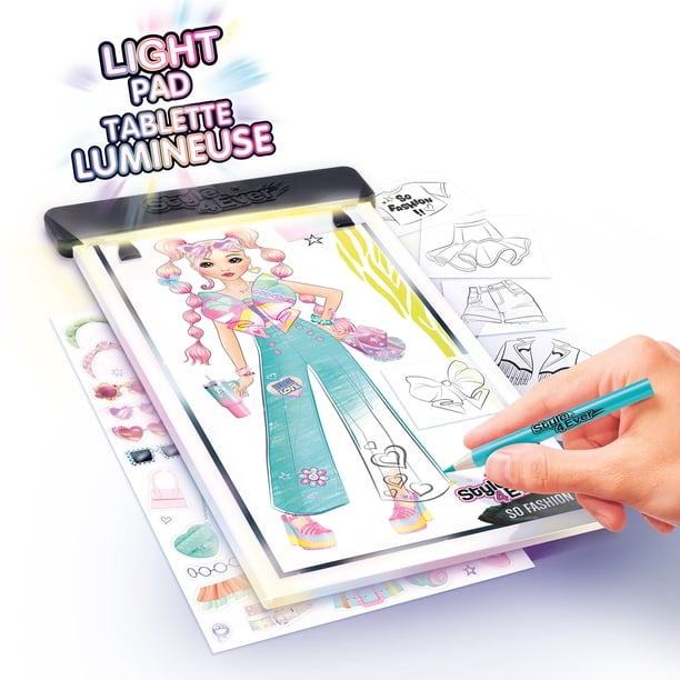 Canal Toys - Style 4 Ever Fashion Designer Light Pad Drawing Set